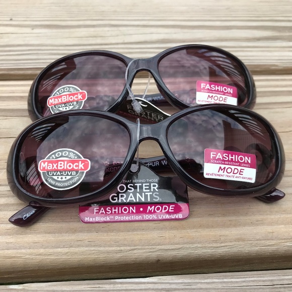 Foster Grant Accessories - Lot of 2 Sunglasses Foster Grant Women Purple Eye